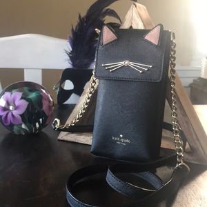 Kate Spade Cat Crossbody Cell Phone Purse